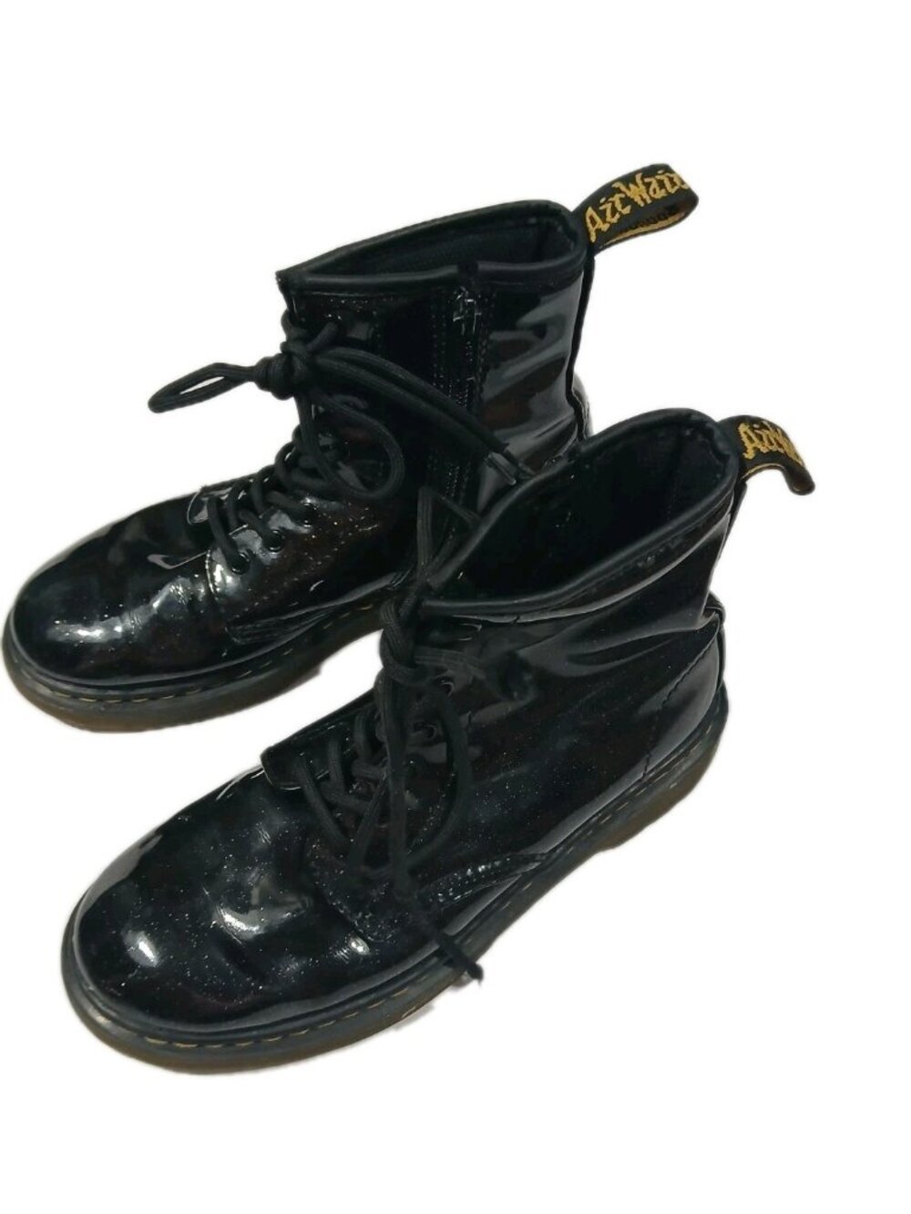 Dr. Marten 1460J Patent Leather Side Zip Boots